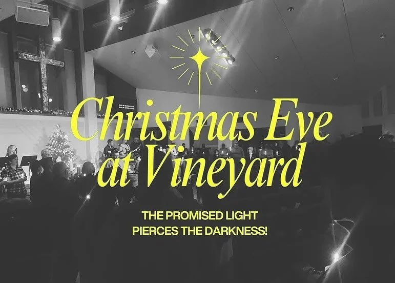 We would love to see you on Christmas Eve at Vineyard Grafton! Two services to worship our Great King - 3PM &amp; 4:30PM - Our kid-friendly services will include worship, a children's story, candle-lighting, and a short message. Coloring kits availab