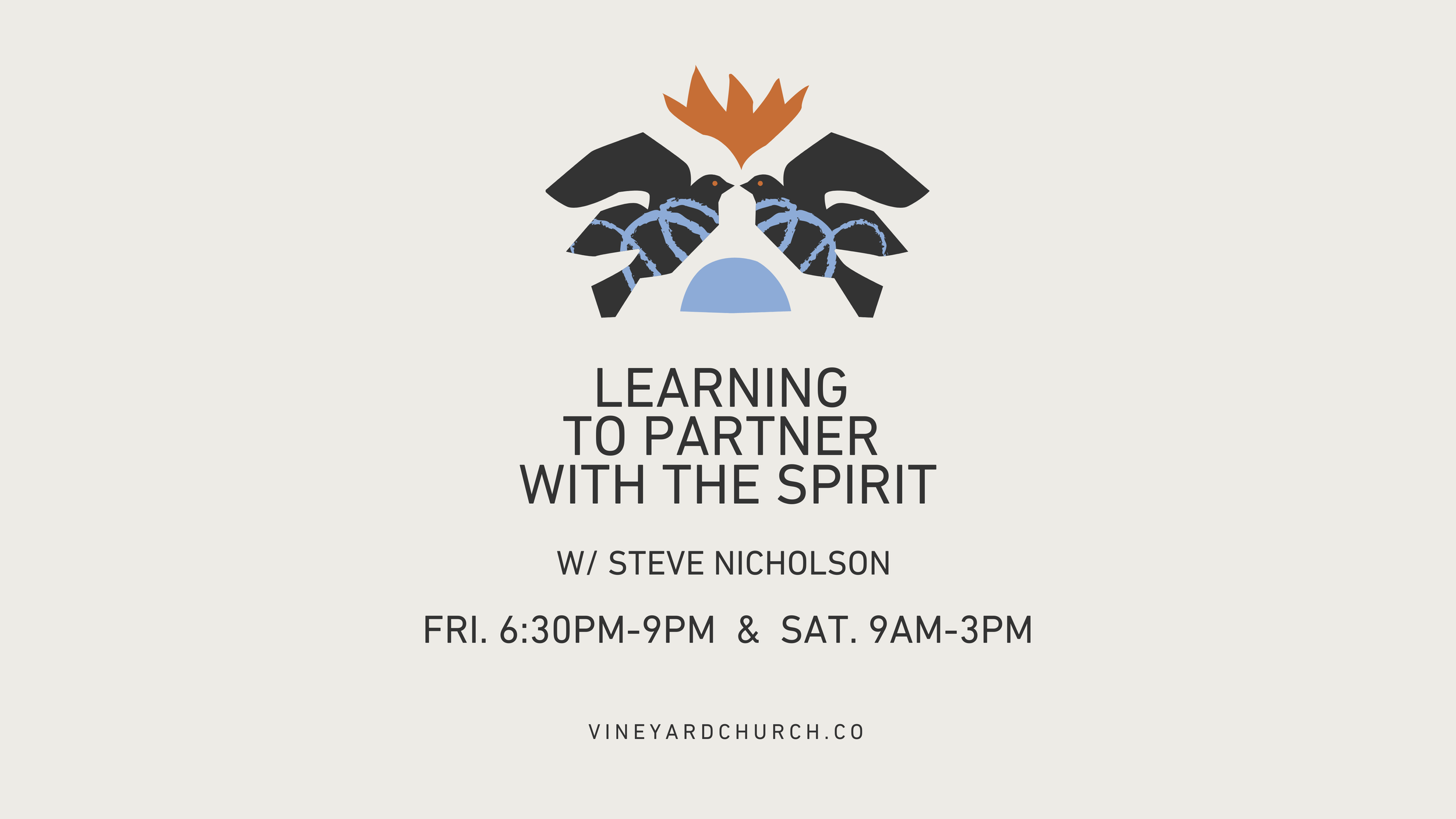 Learning to Partner with The Spirit