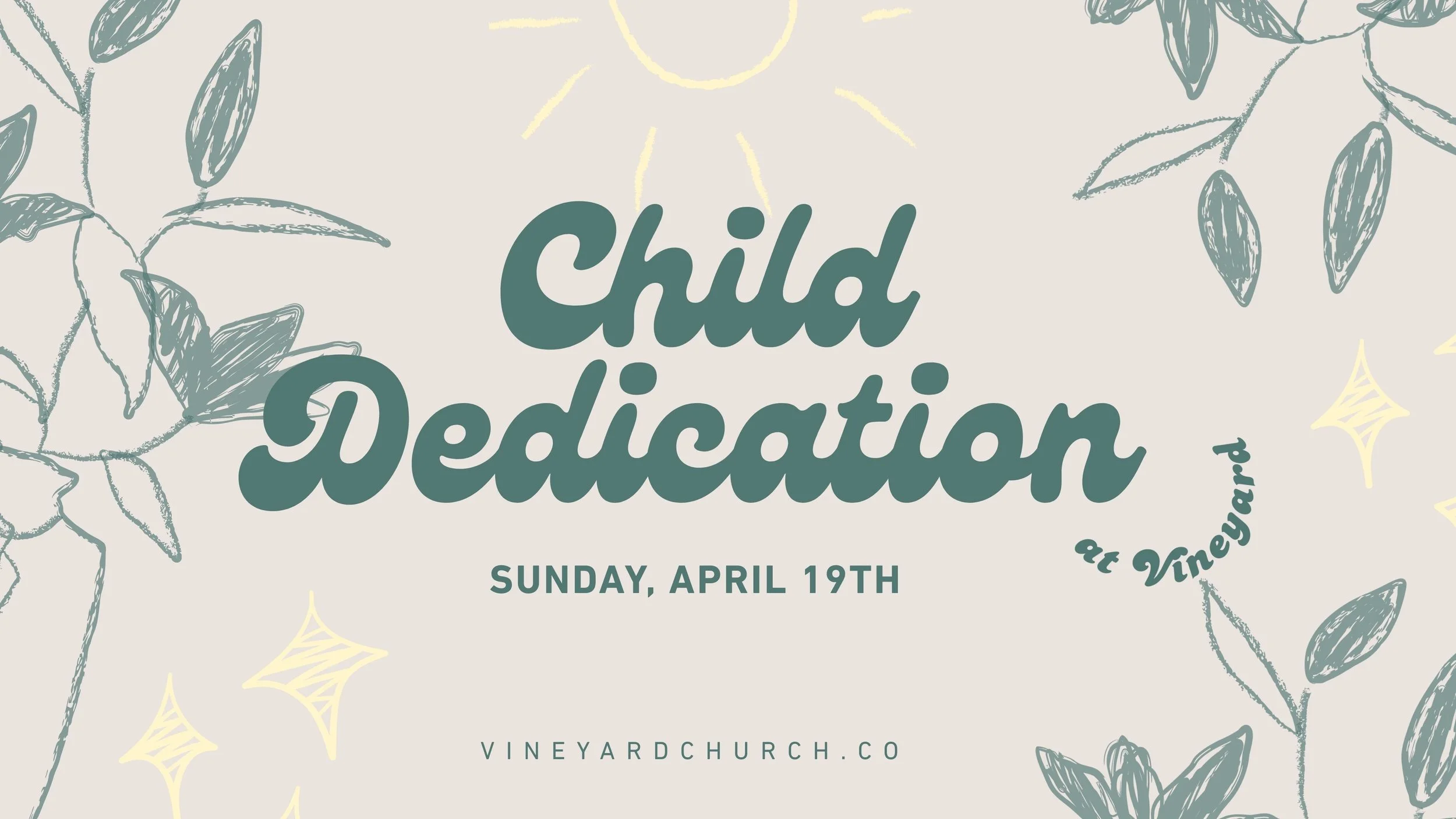 Child Dedication 
