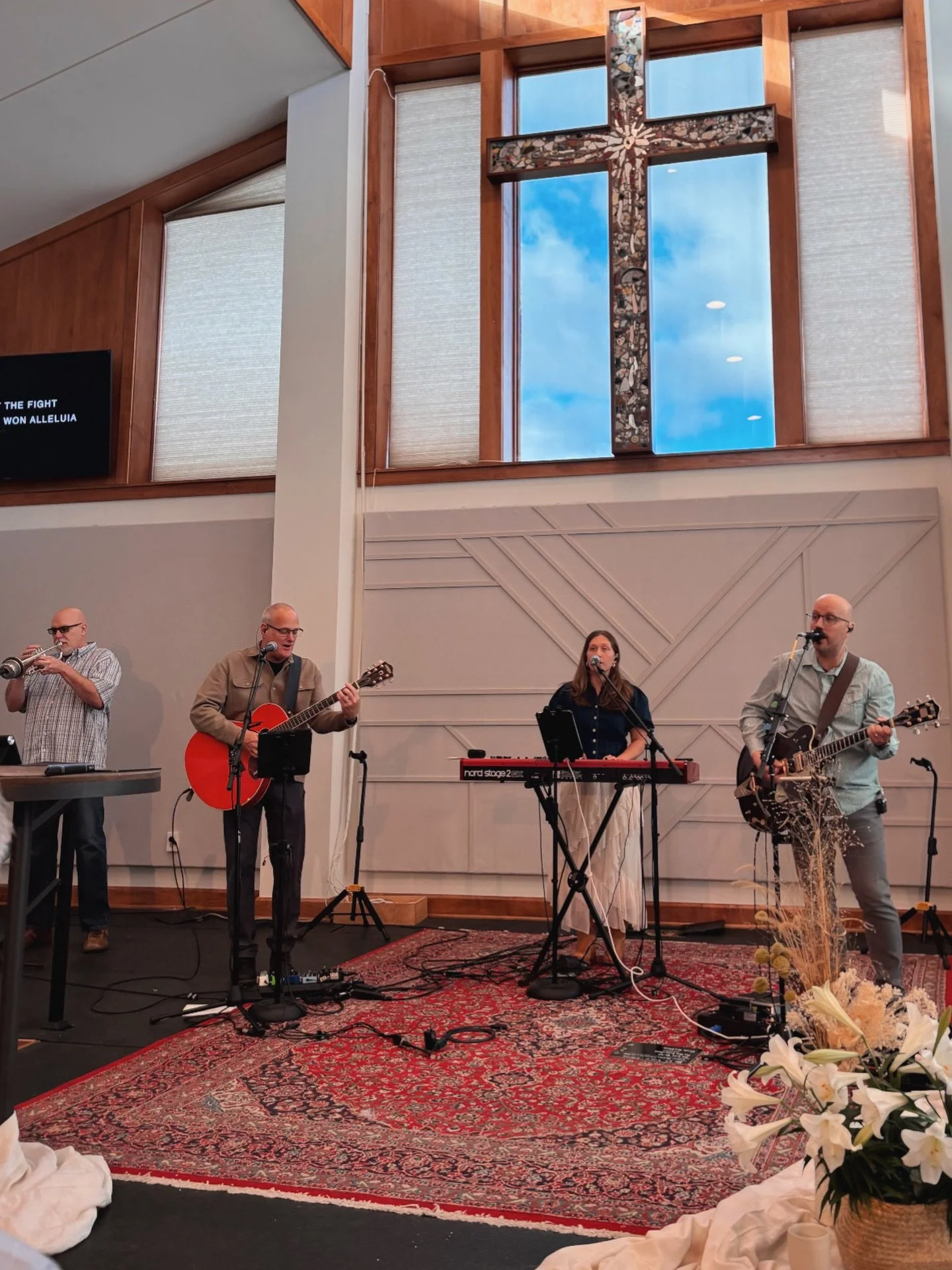 The grave has been denied. He is alive!!! 🤍🤍🤍🤍🤍