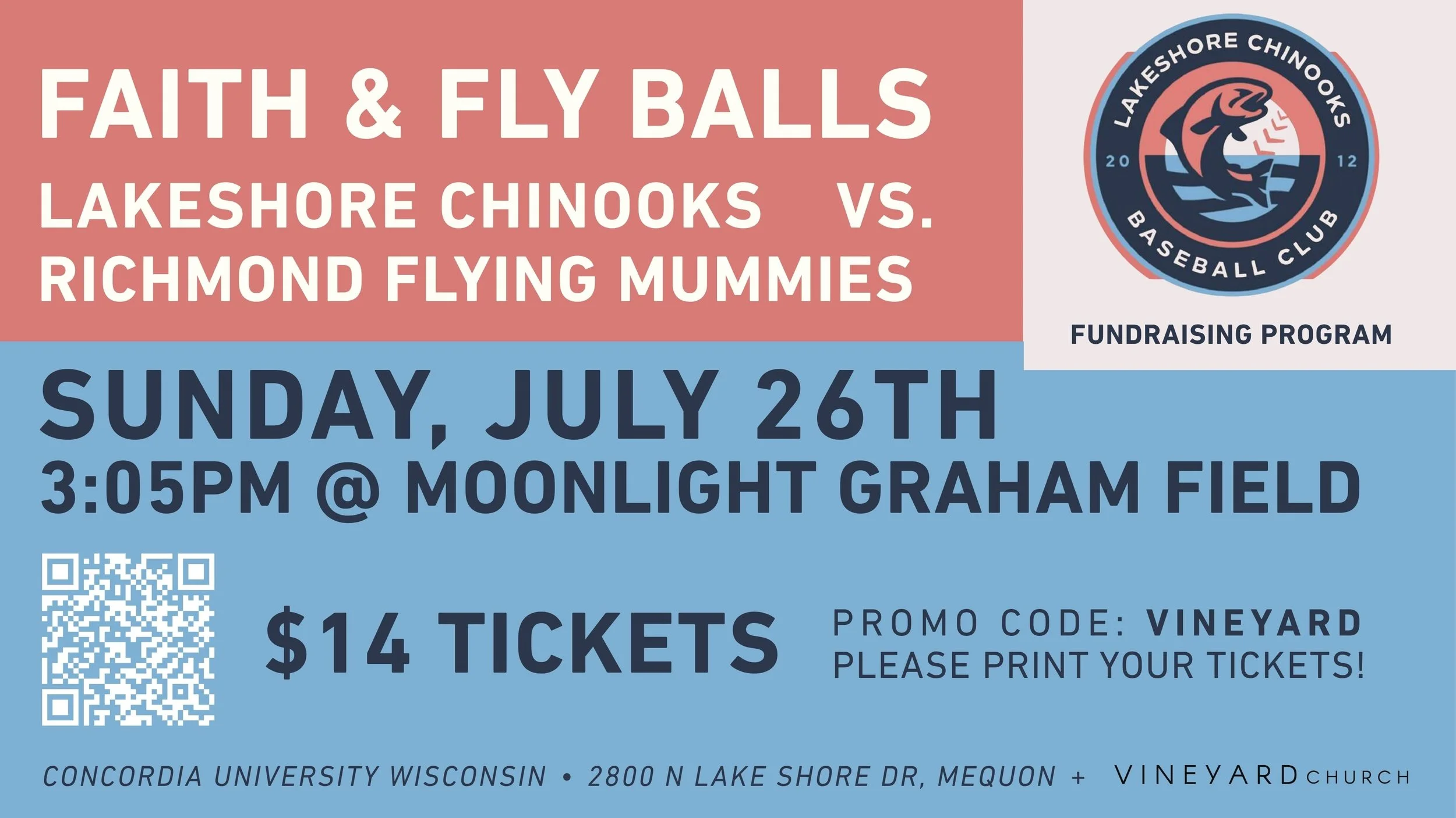 Faith &amp; Fly Balls - Chinooks Game 