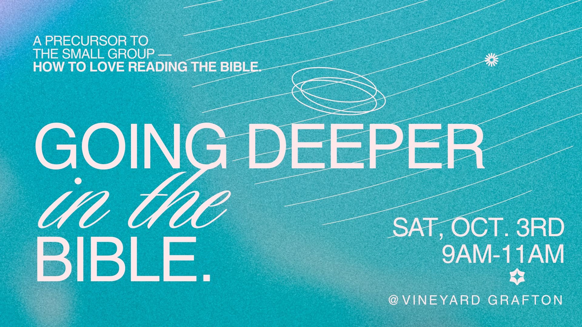 Going Deeper in the Bible