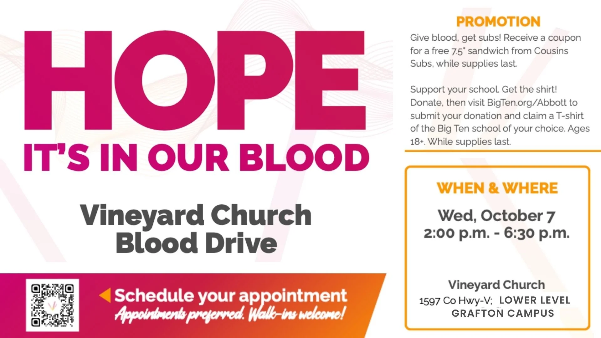 Versiti Blood Drive