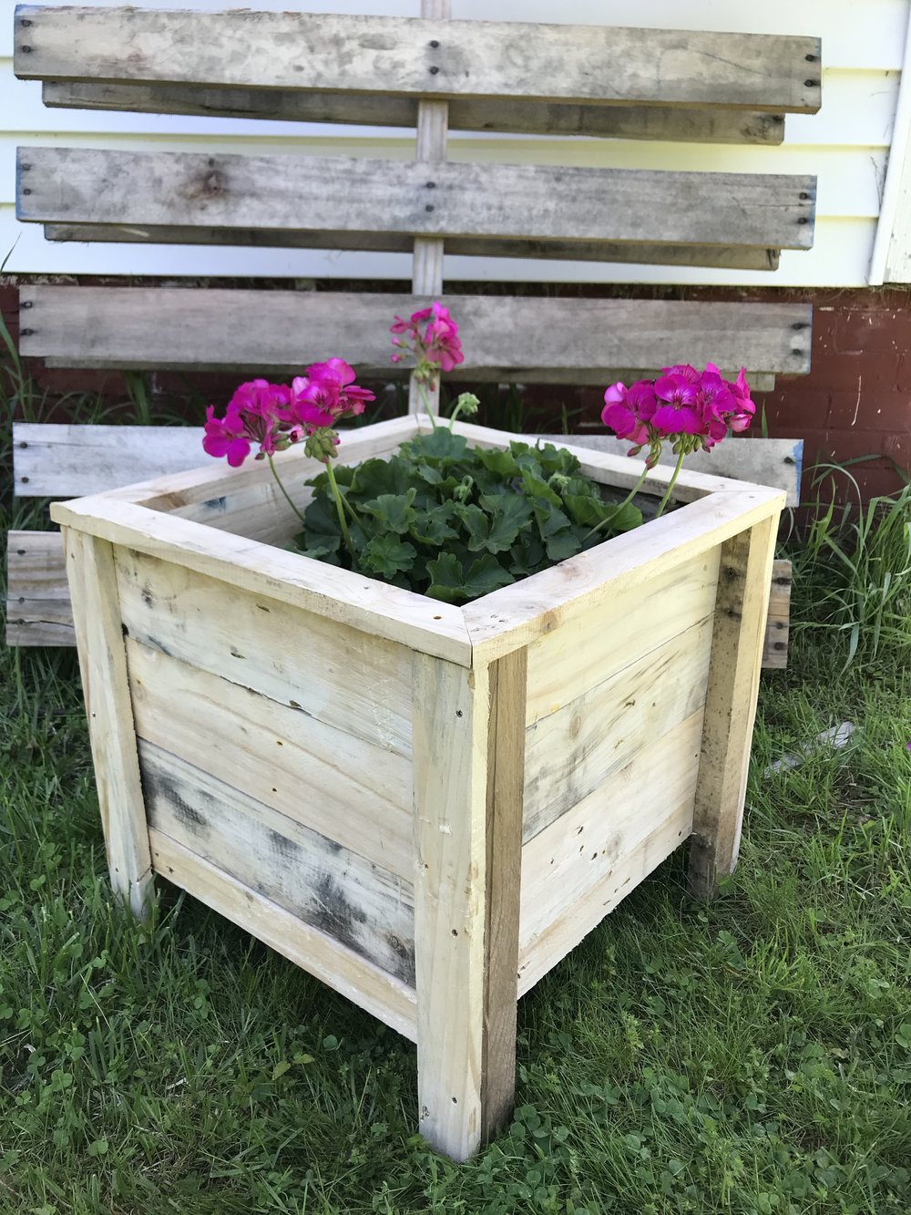 Reclaimed Wood Planters Bespoke Made To Order By Wood And Broome Design