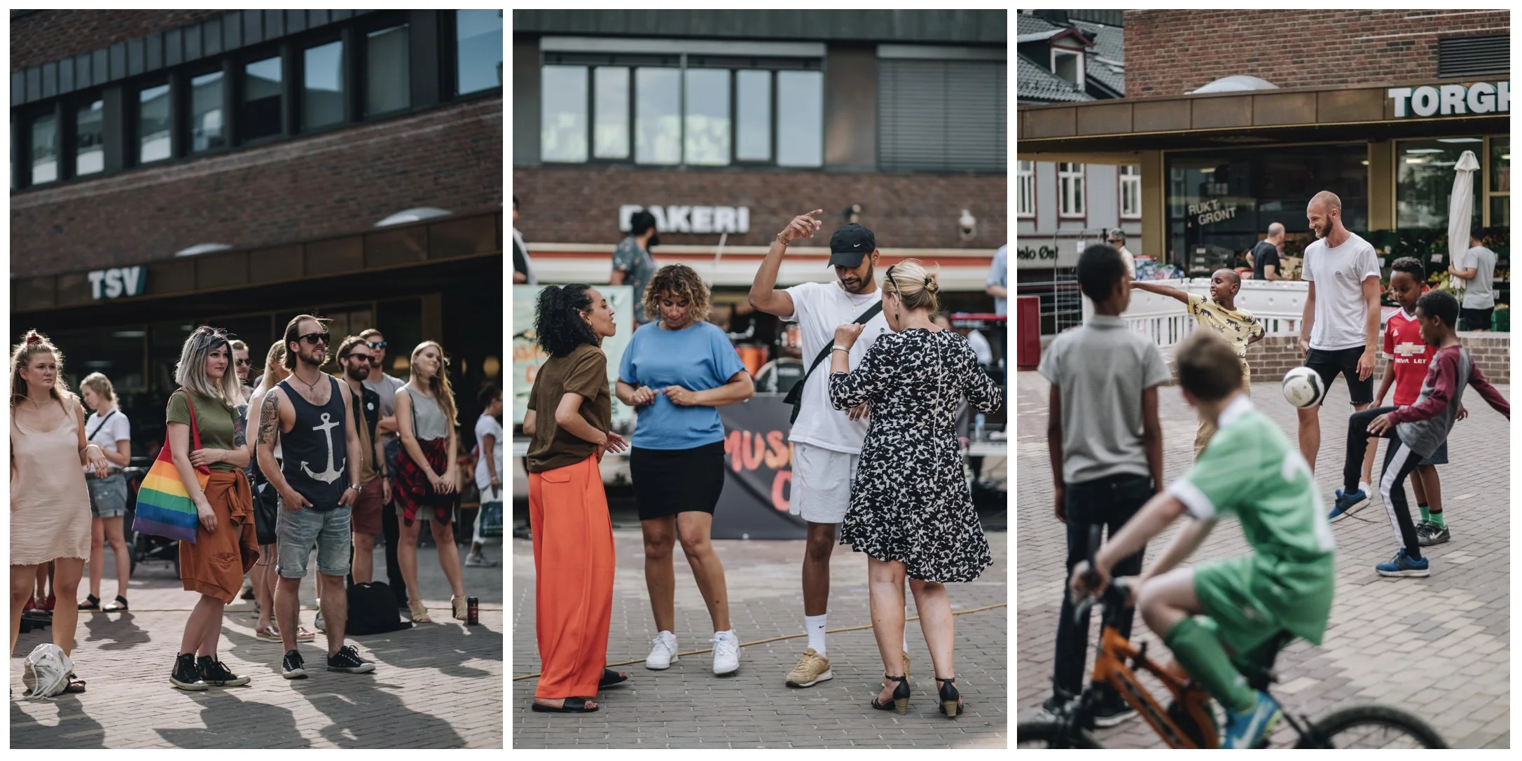 Torgenes renessanse har kommet, som f.eks. her fra Tøyen Torg. Fotos: Ola Vatn