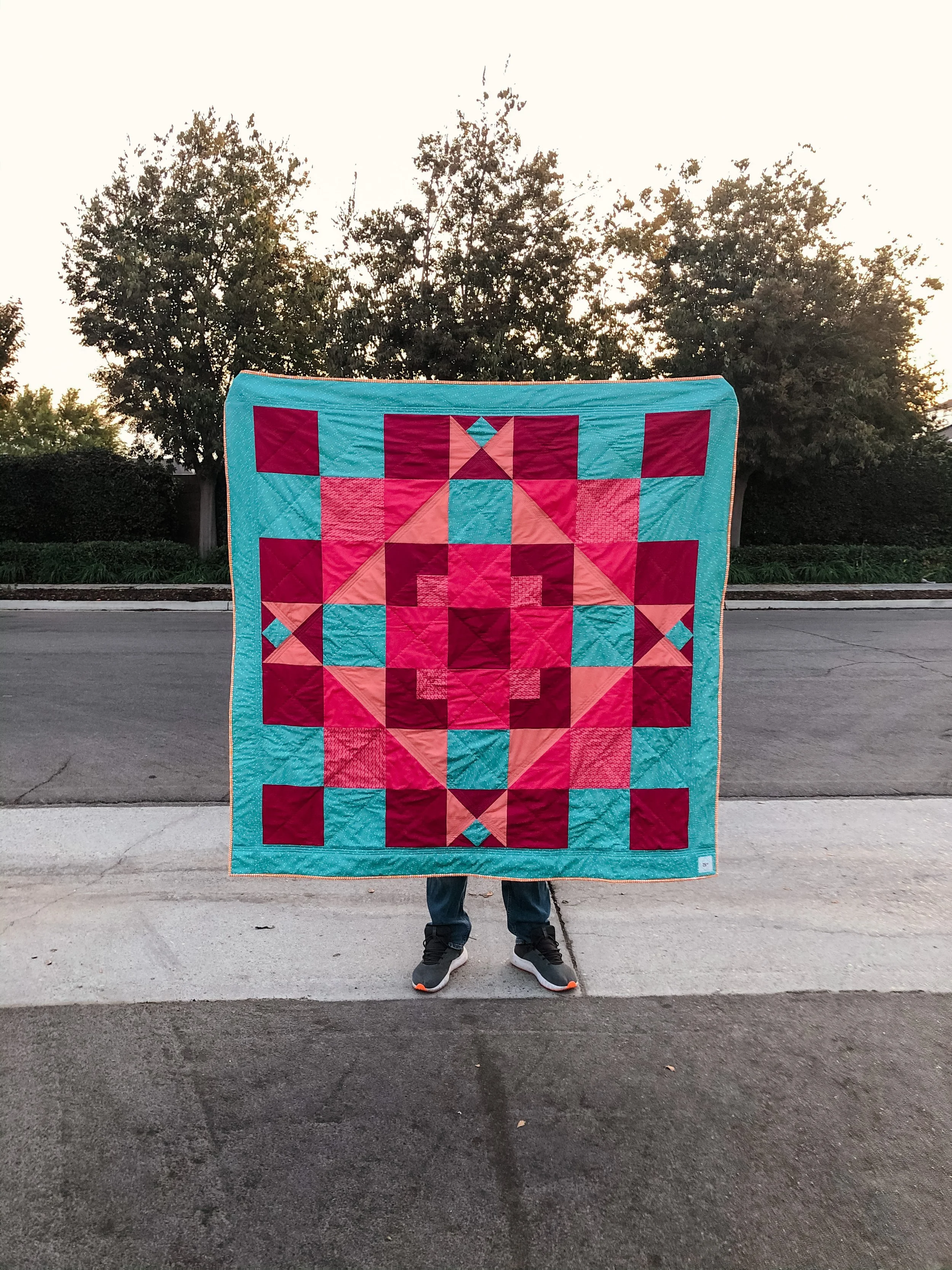 Morning Sunrise Quilt Pattern Test