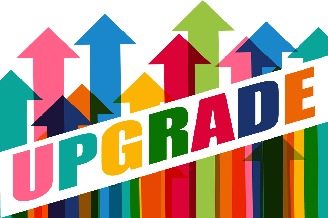 Upgrade graphic
