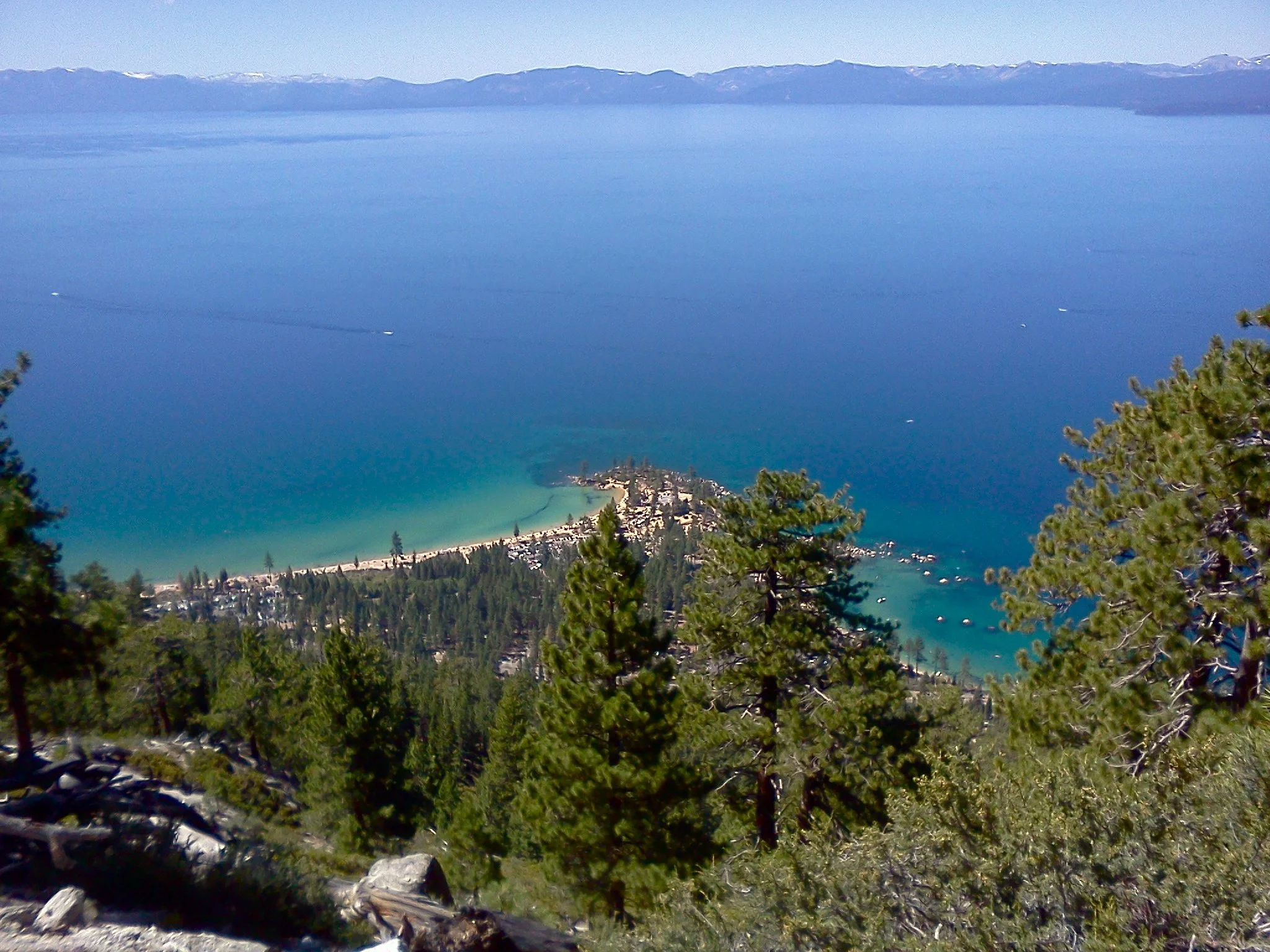 East Tahoe - Flume Trail View of Sand Harbor