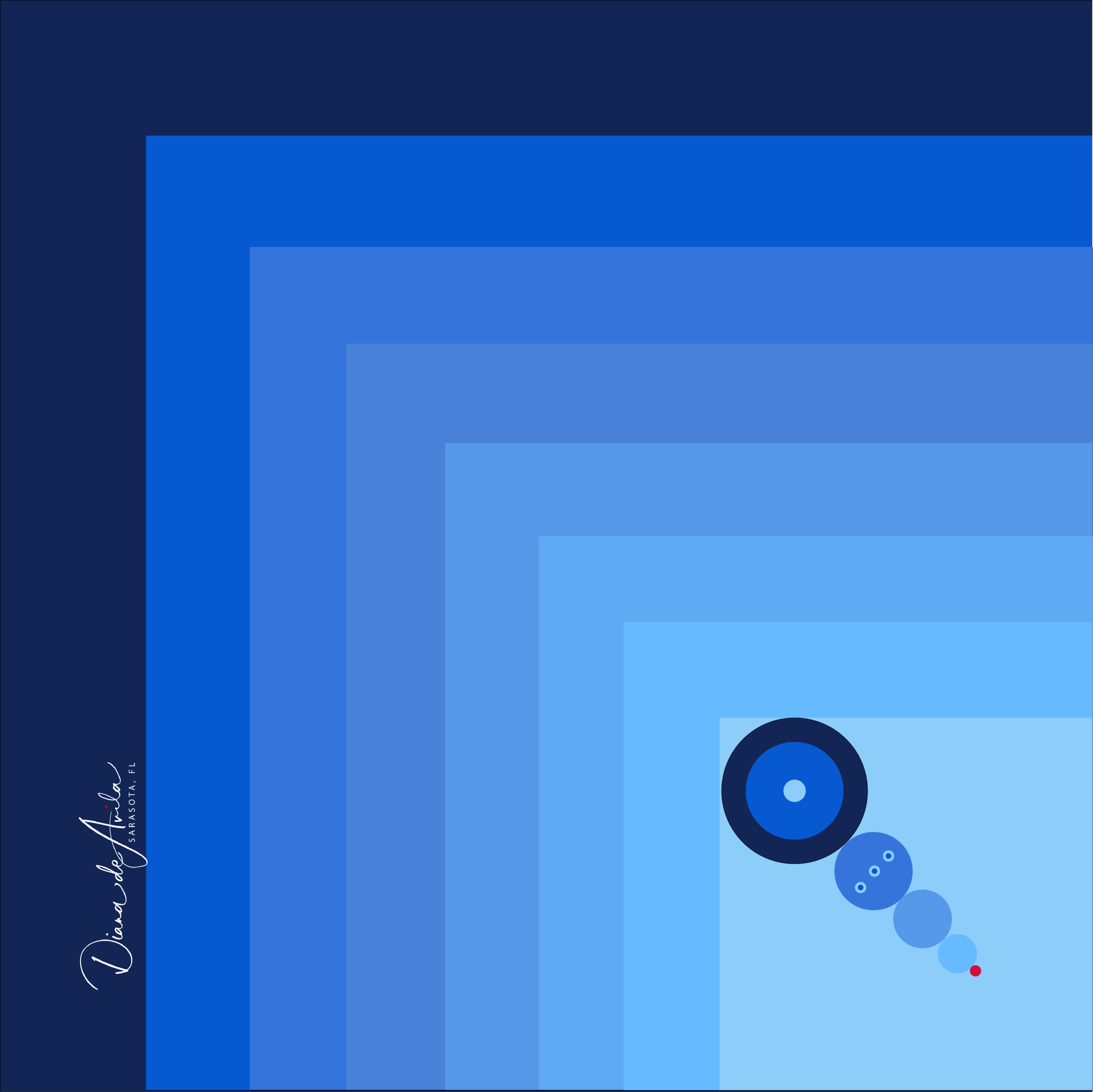 Expression in Blue