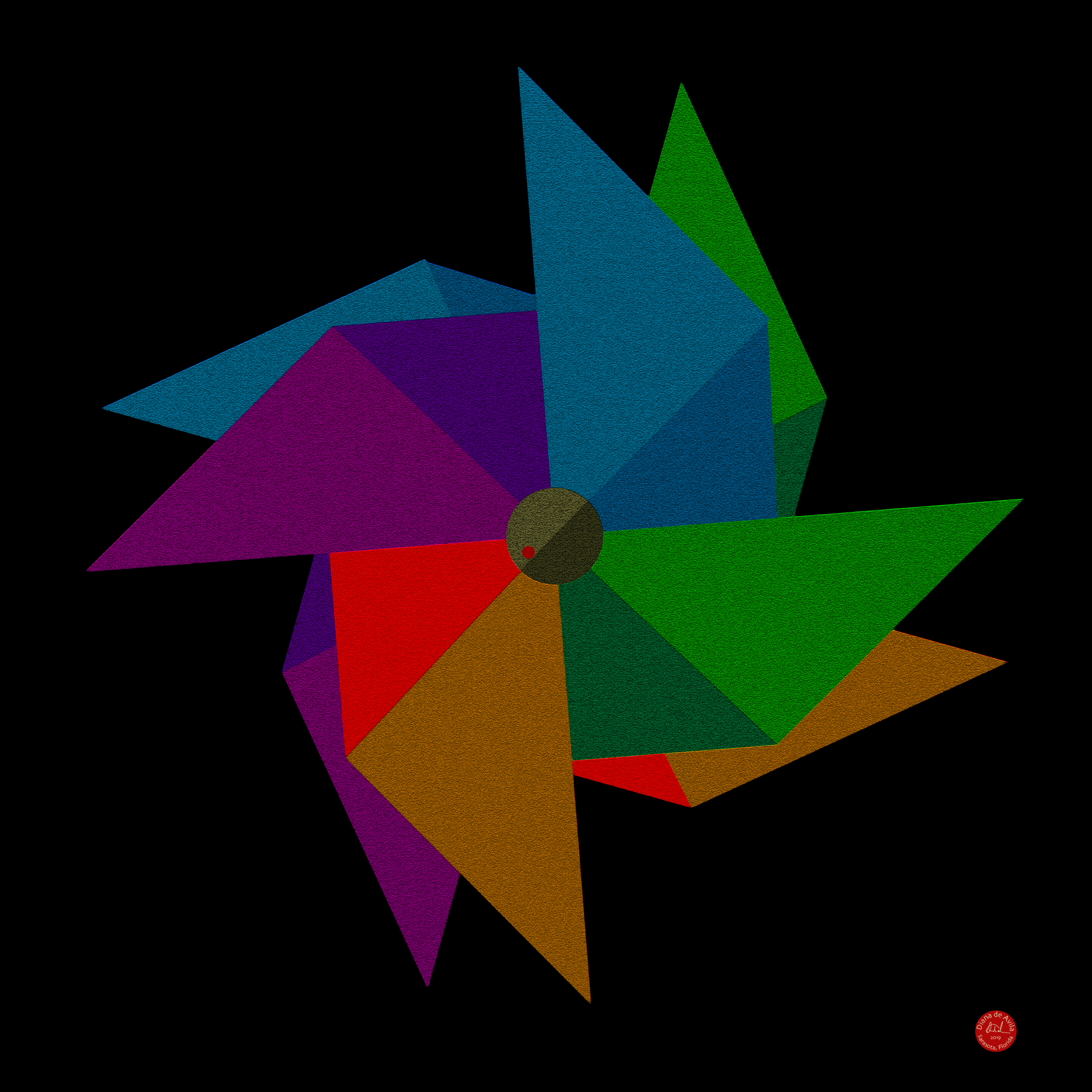 Pinwheel Triangles