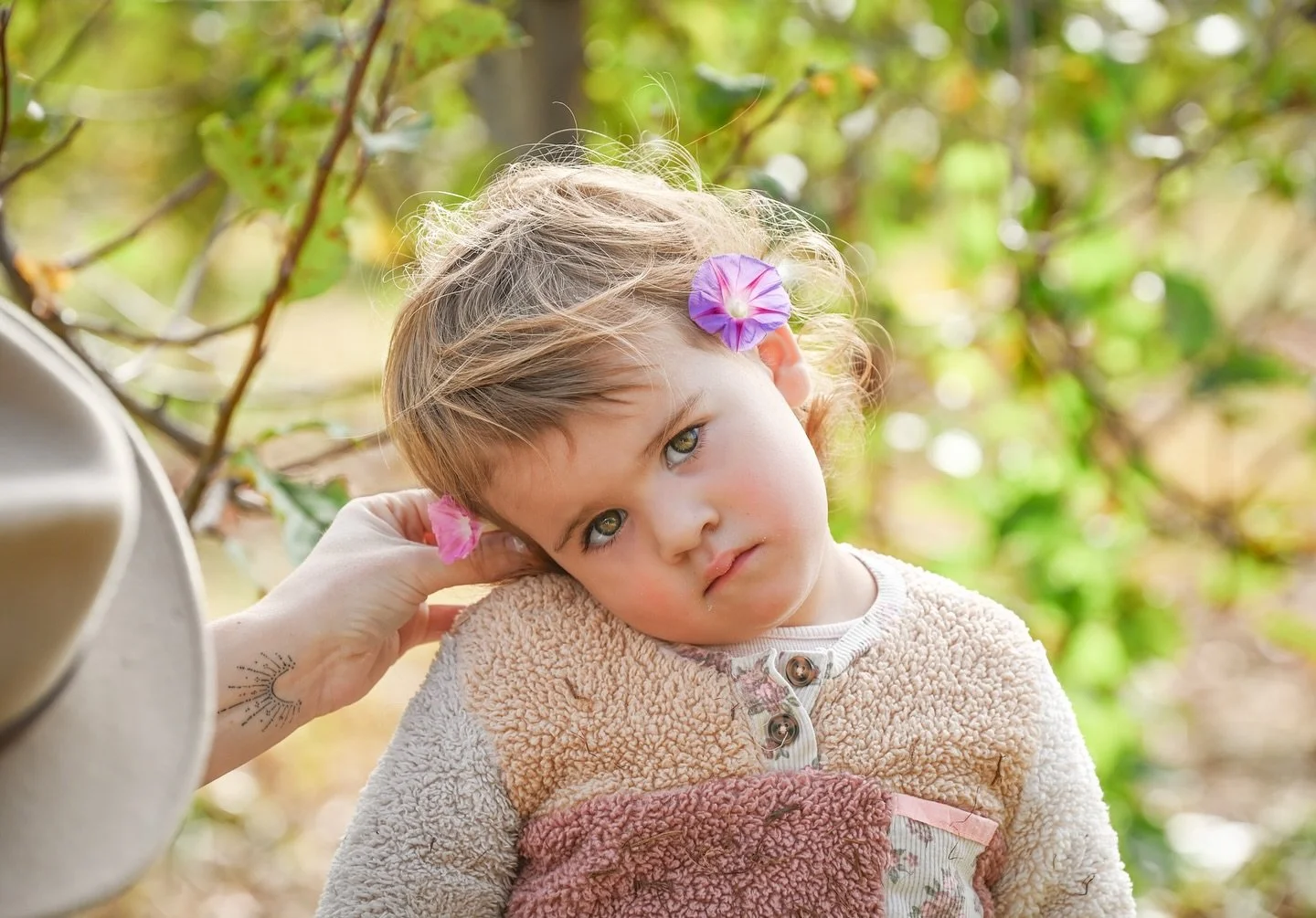 Today is for a different little queen, who half the time is saying, &lsquo;I want you&rsquo; to me. 

I hope I&rsquo;m tucking freshly picked flowers behind your ears and stay your safe place for years to come.

I love you, mi princessa

📷 @stephani