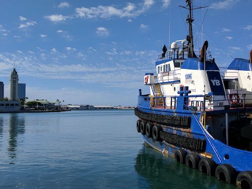 Fall From Tugboat