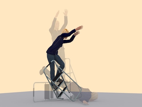 Ladder Fall