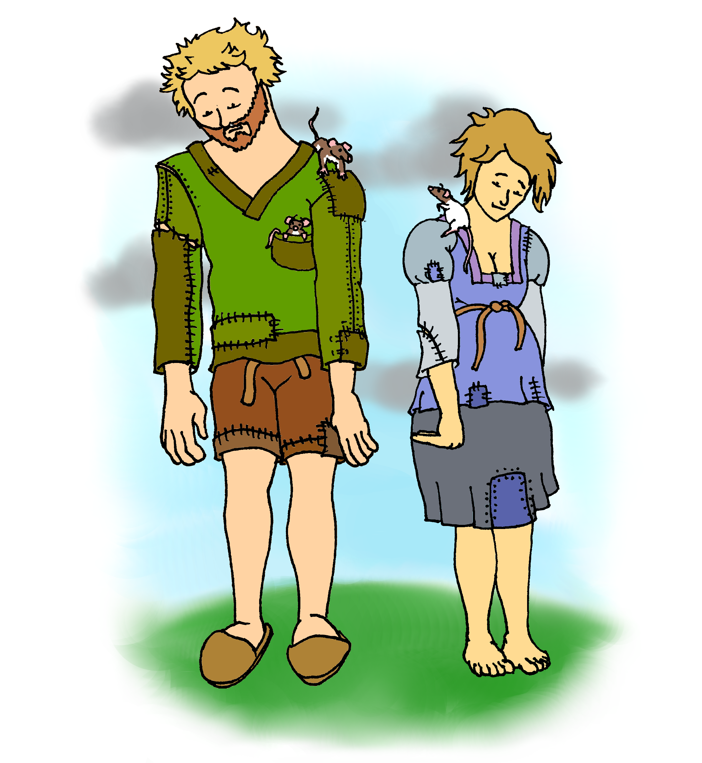 Level 2: Serfs in Patched Rags