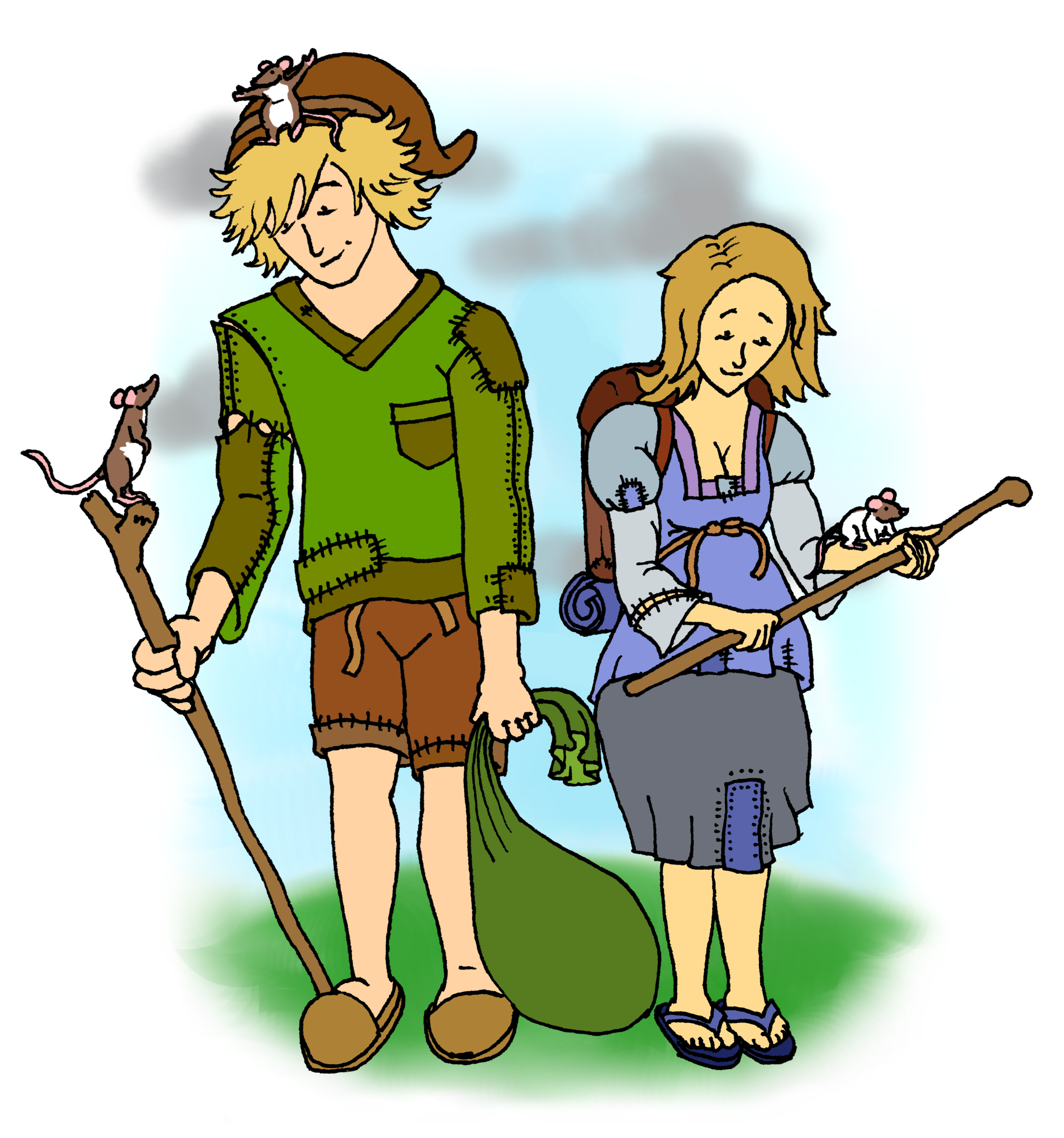 Level 4: Serfs with Sticks and Hiking Packs