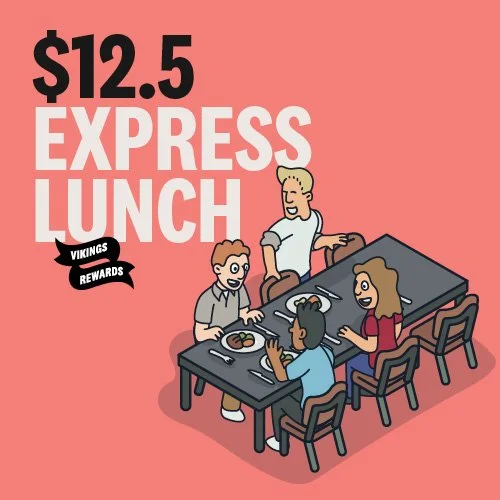 $12.5 Express Lunch