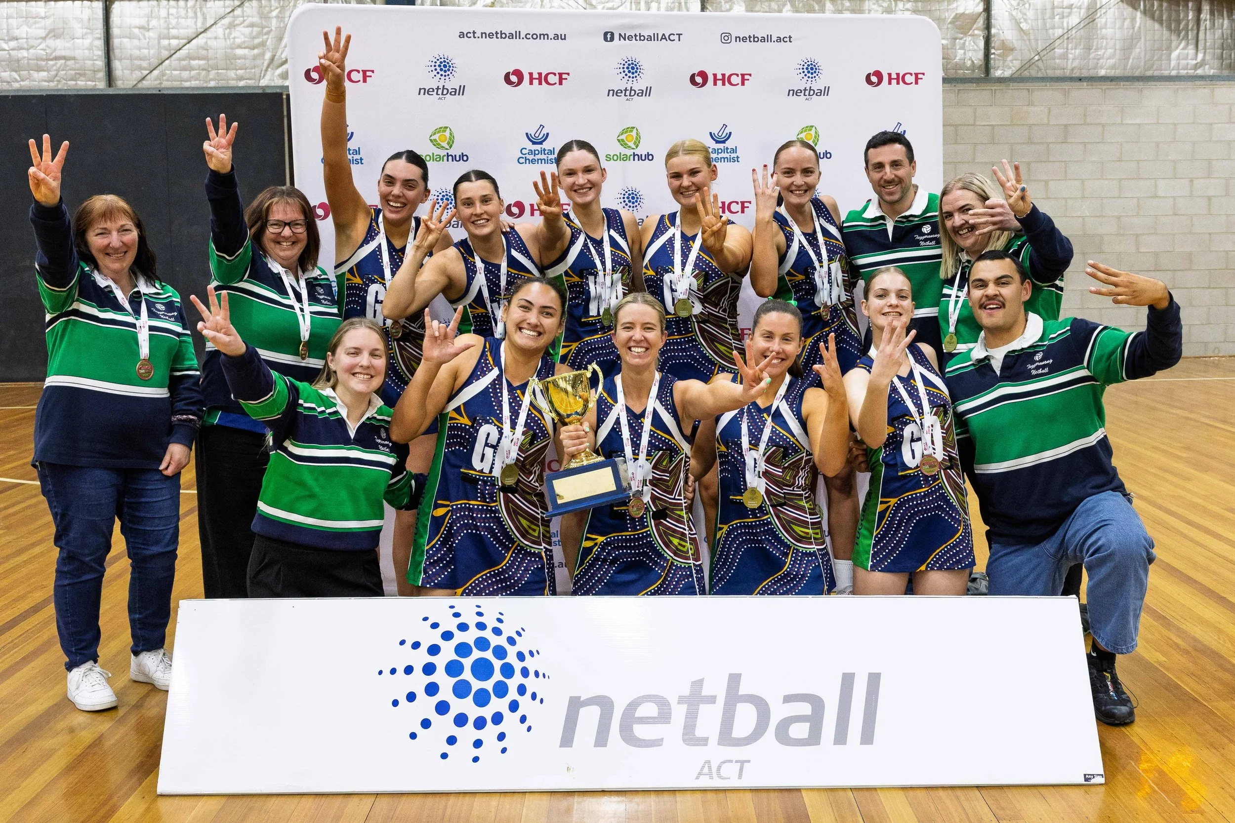 Tuggeranong Netball Association shoots, scores and soars this season