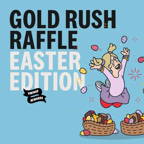 Gold Rush Raffle Easter Edition