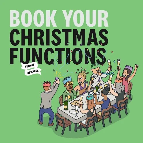 Book your Christmas Function at Vikings