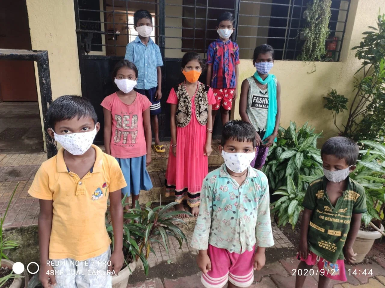 Mask distribution for COVID-19