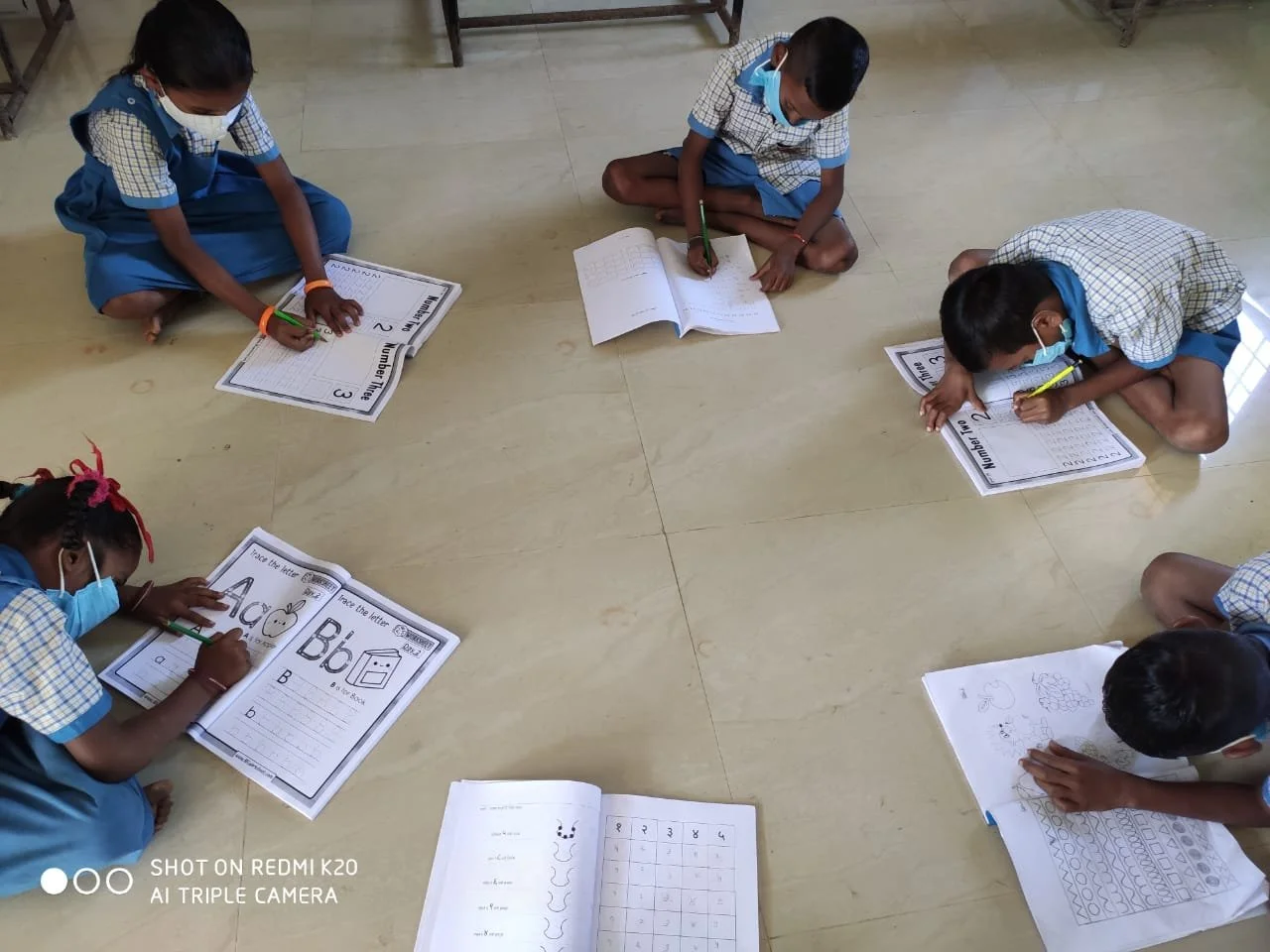 Third workbook distribution to ZP schools