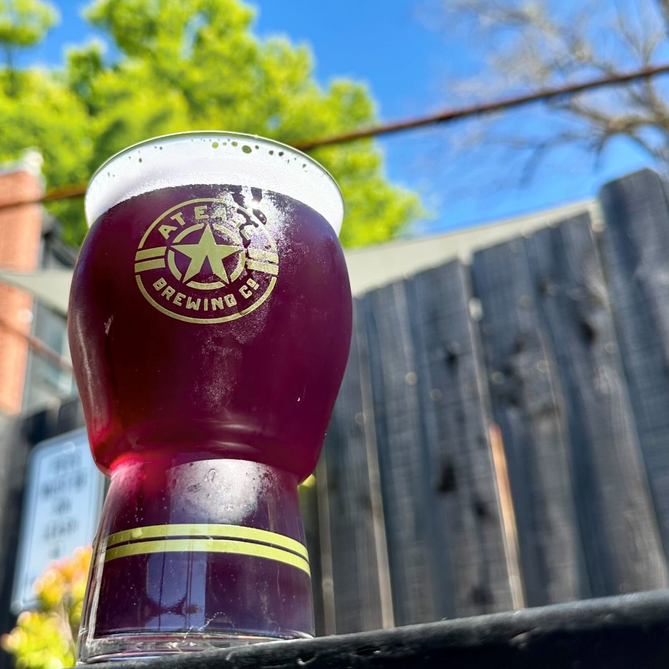Purple beer is here! 

LTB, our purple blonde ale brewed with butterfly pea flower is on tap! The most delicious shade of purple makes it the perfect way to cheer our @sacramentokings thru the final games of the season. 🟣🔦
___
#aebc #ateasebrewingc