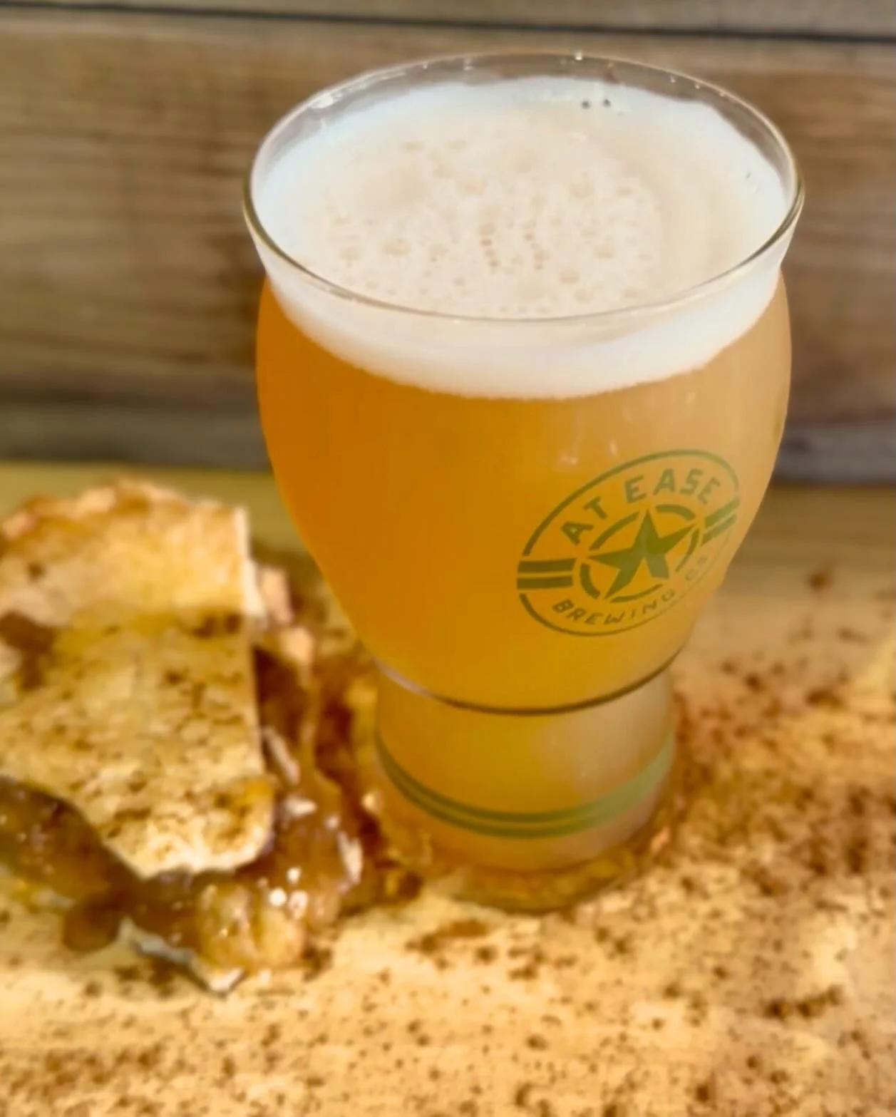 A-Rations is our Apple Pie Ale &amp; it was one of the most popular beers from Mike&rsquo;s home brew days. Folks still ask about it, so we&rsquo;re giving it a spin in the tap room. It&rsquo;s got a nice balance between sweet apples and warm spicy c
