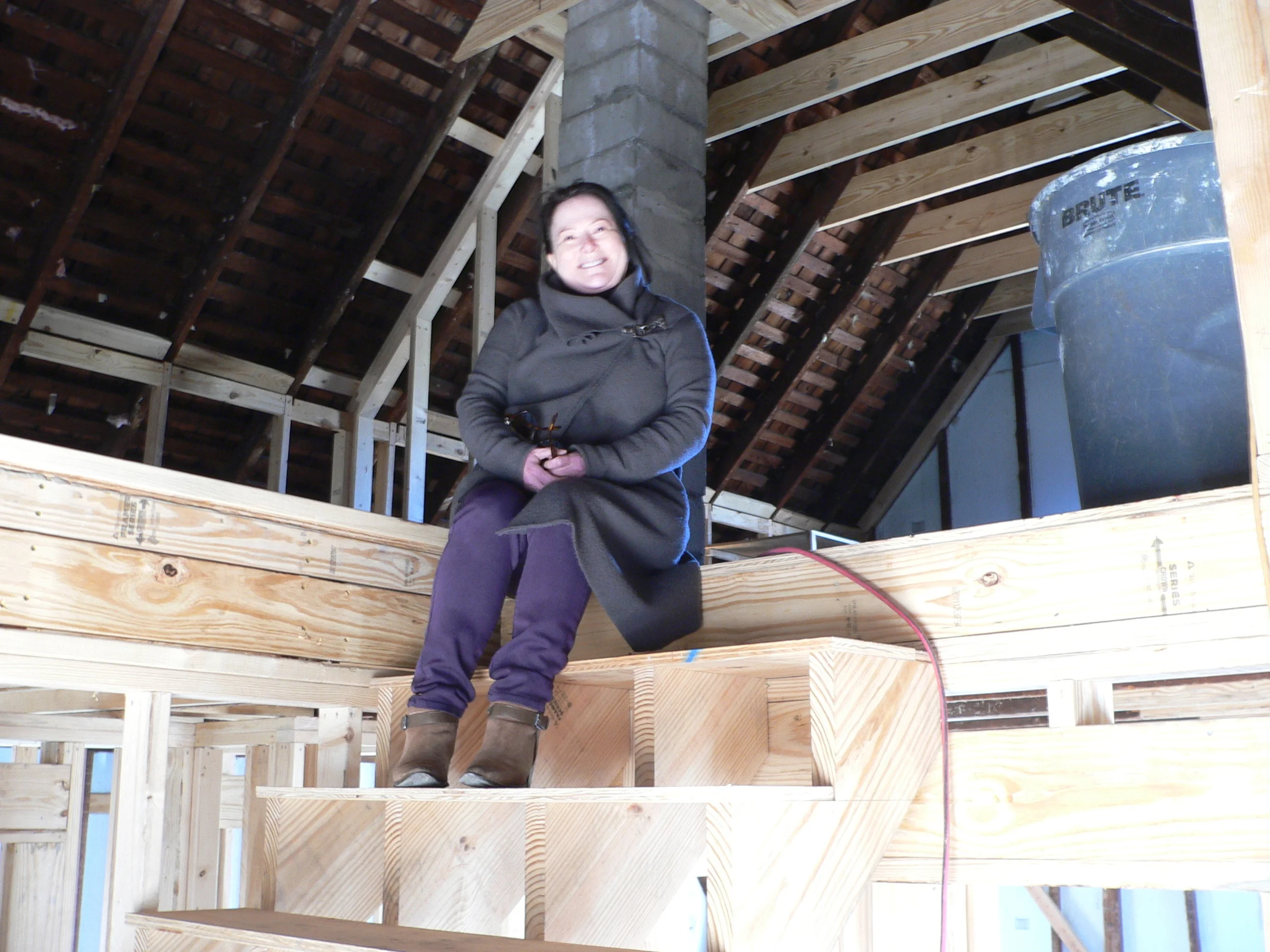 Me at Top of Stairs to 3rd Bedroom.JPG