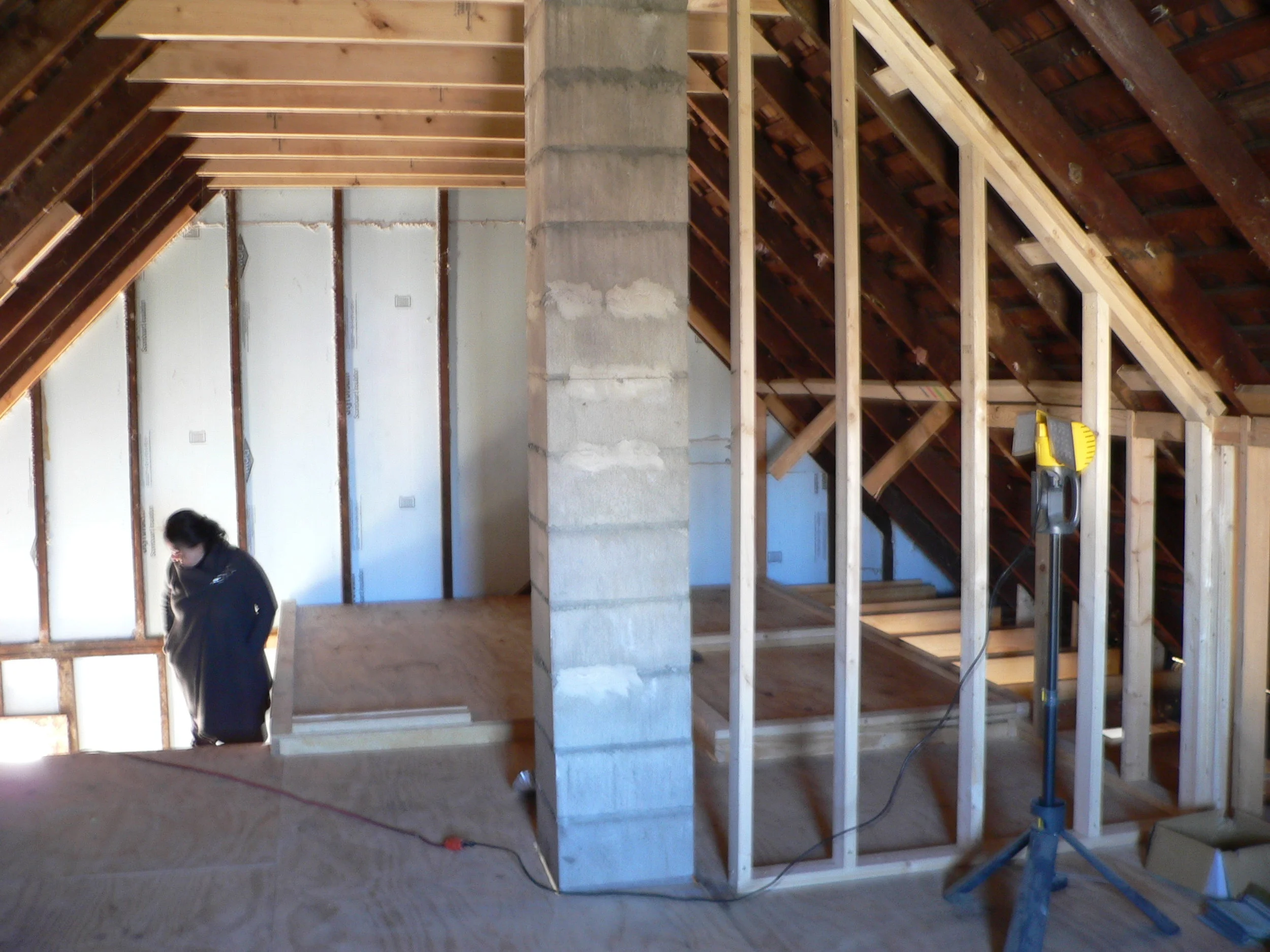 Me Examining  Stairs to 3rd Bedroom.JPG