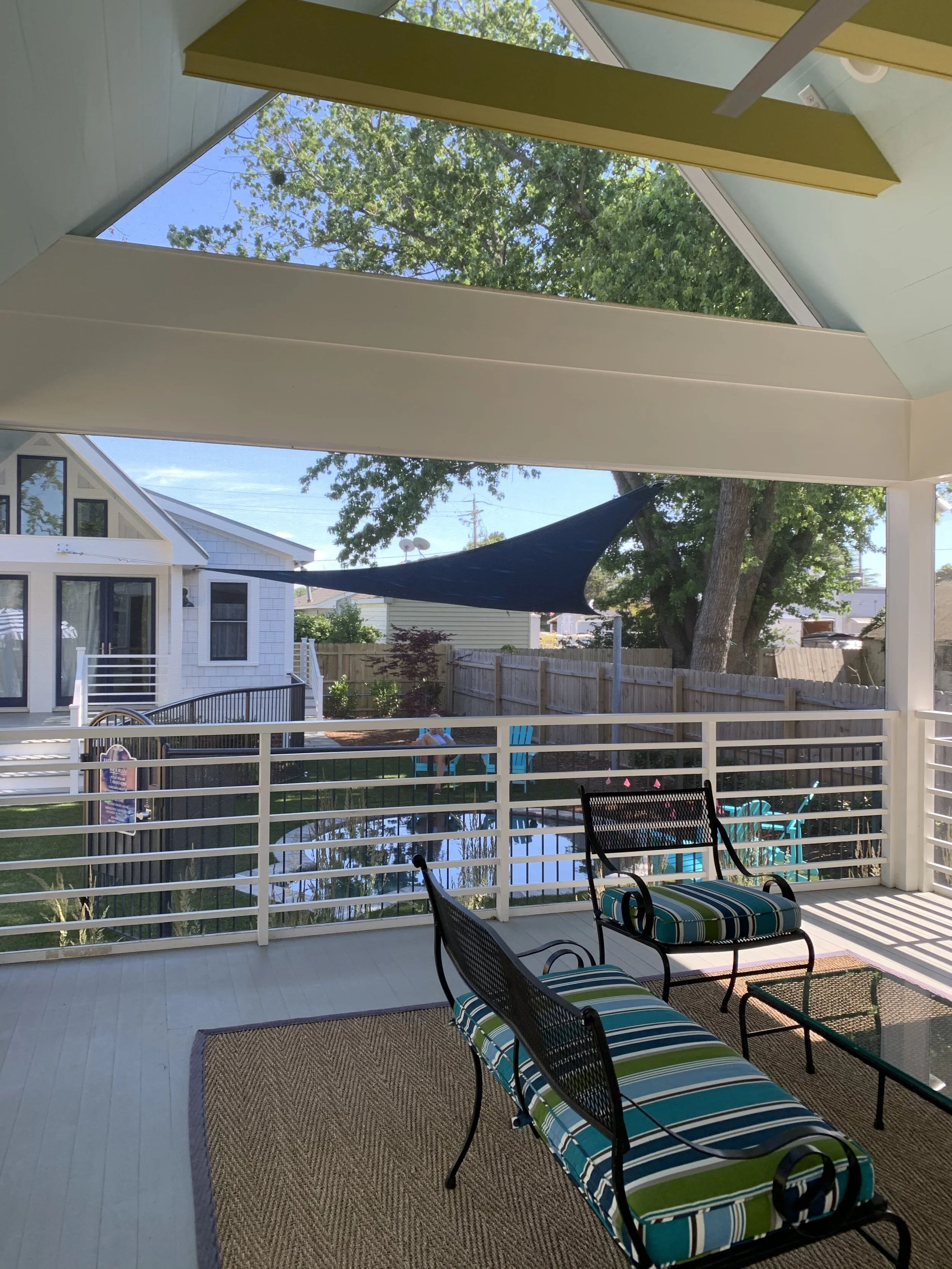 View Overlooking Pool - Notice How Open & Airy.jpg