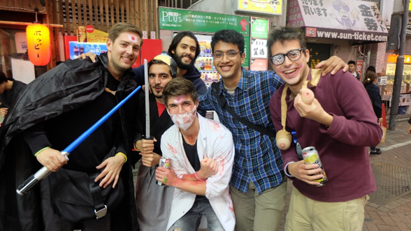 Halloween sama temen-temen YSEP