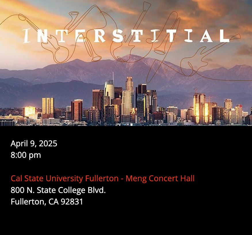 Brightwork ensemble & HEX perform "Intersections" at CSUF Meng Recital Hall
