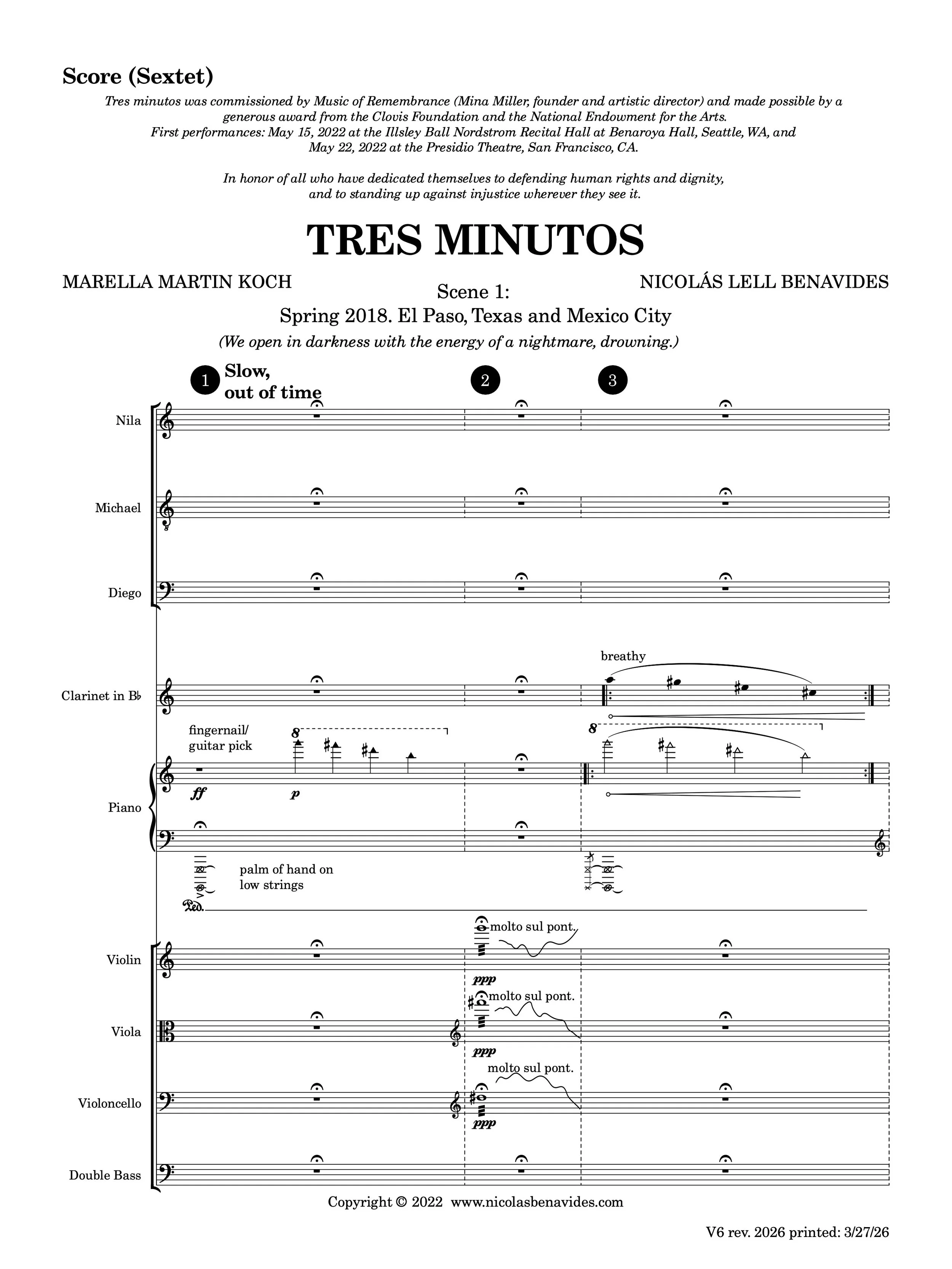 Tres minutos V6 rev 2026 Benavides Martin Koch Score (Sextet) 2026-03-27.jpg
