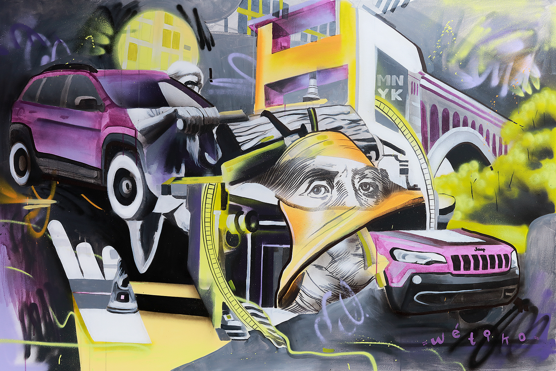 Manayunk Arts Festival 2018 - Live Painting - Day 2