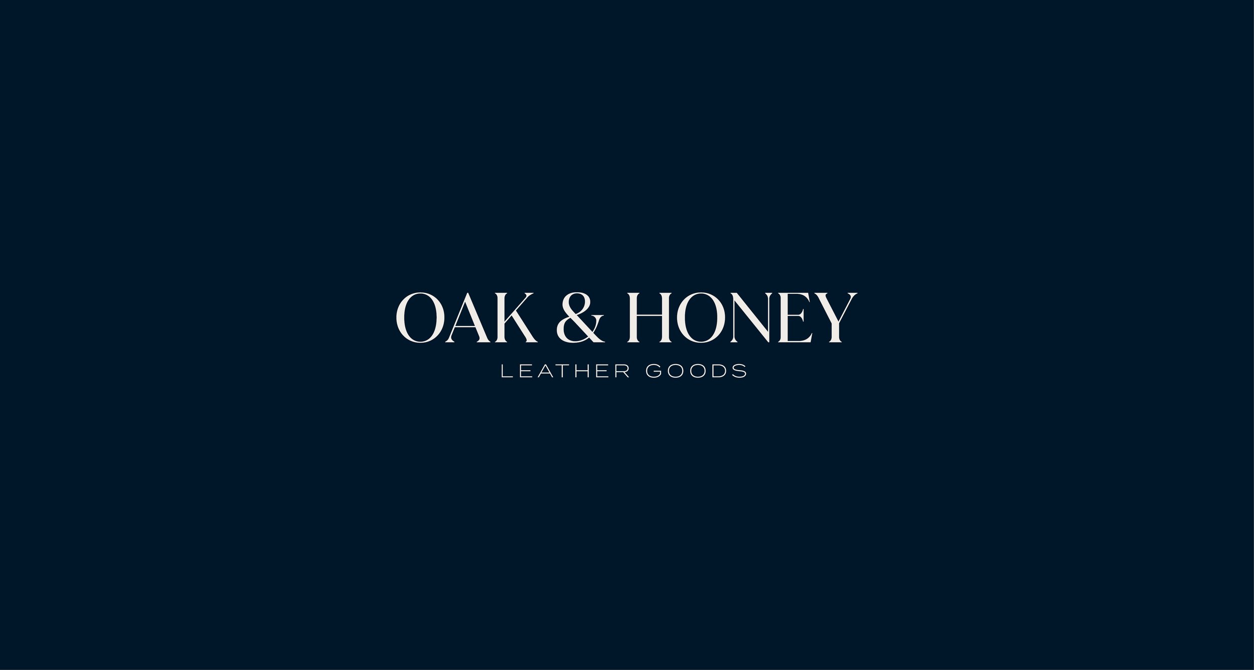 Oak &amp; Honey Leather Goods