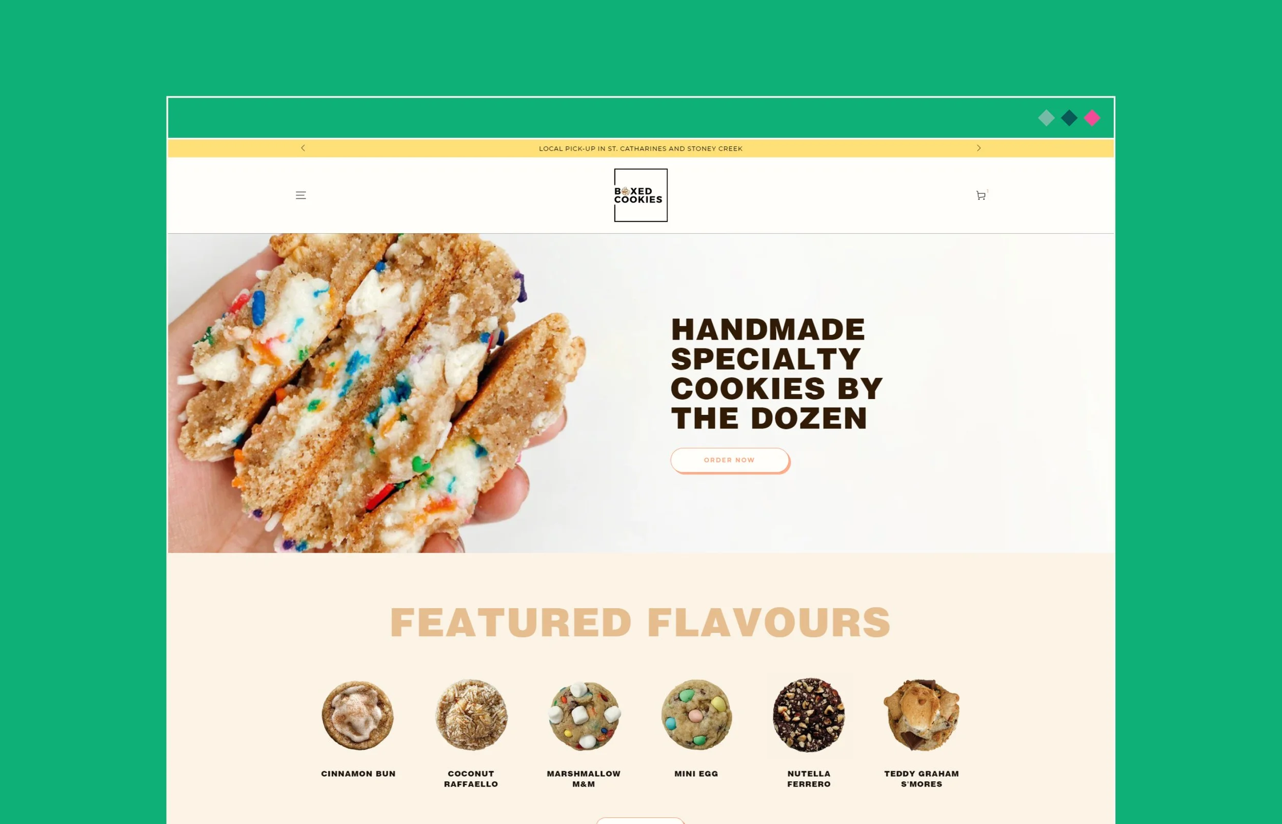 Boxed Cookies