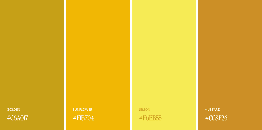 Mellow Yellow: The Psychology of Colour — Cedar + Mint Co. Web ...