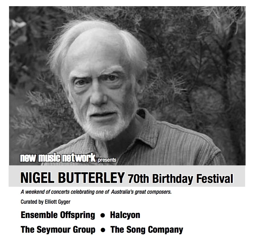 Butterley 70th Birthday Festival - Halcyon & Ensemble Offspring