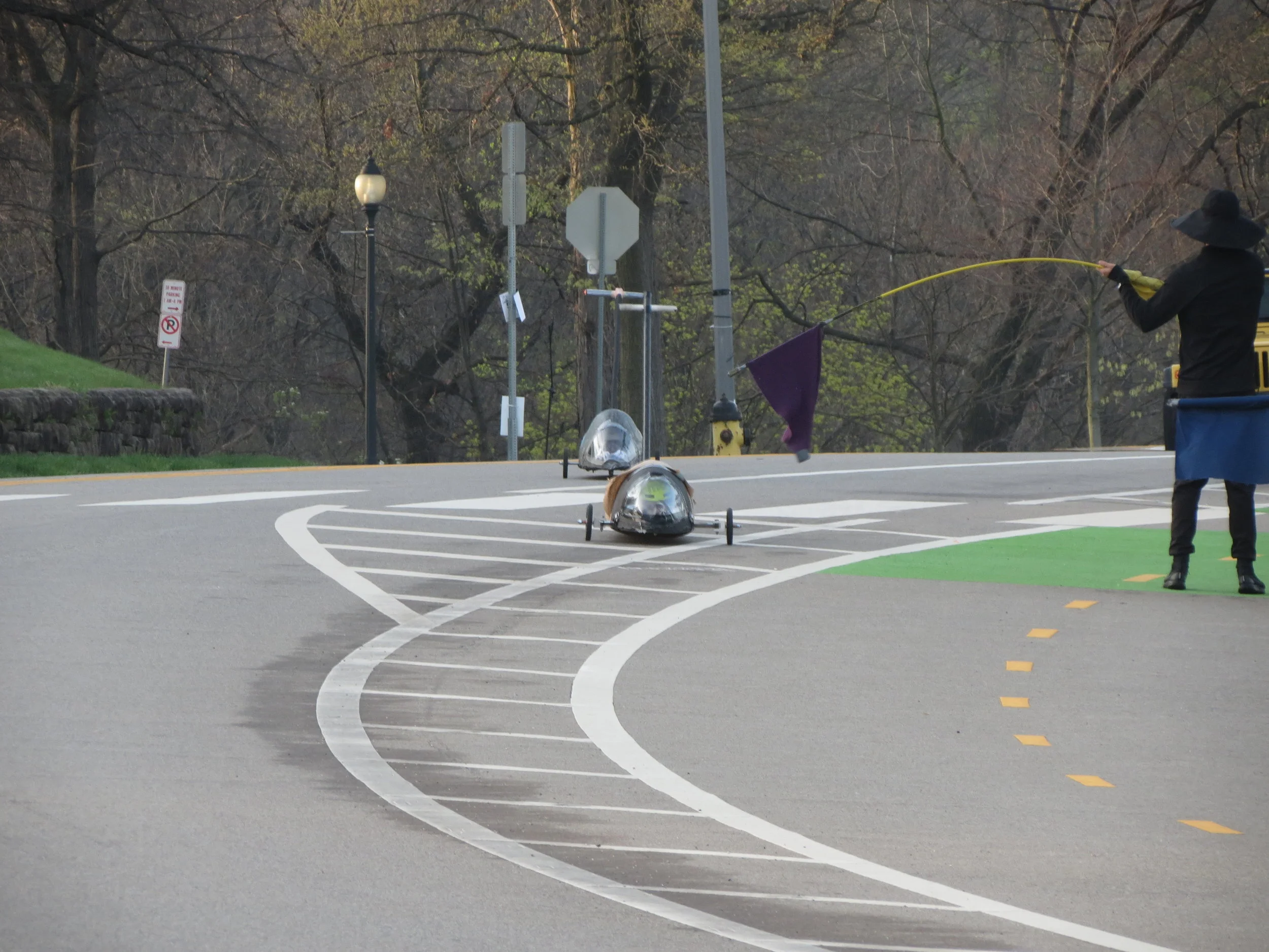 Argo during a pass test