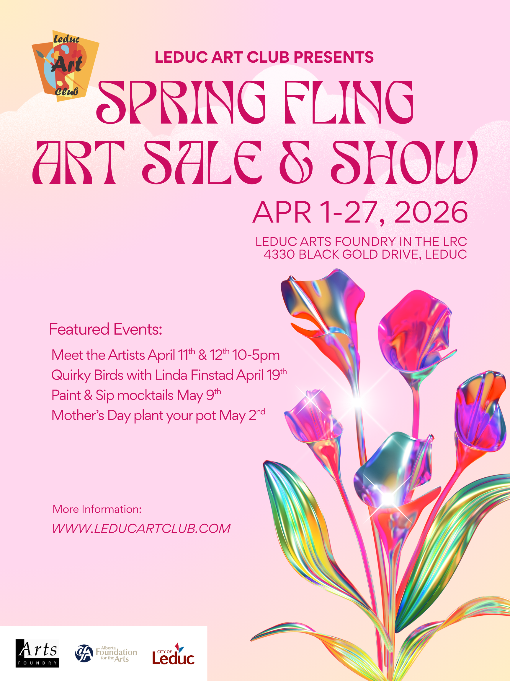 April: Leduc Art Club Spring Fling