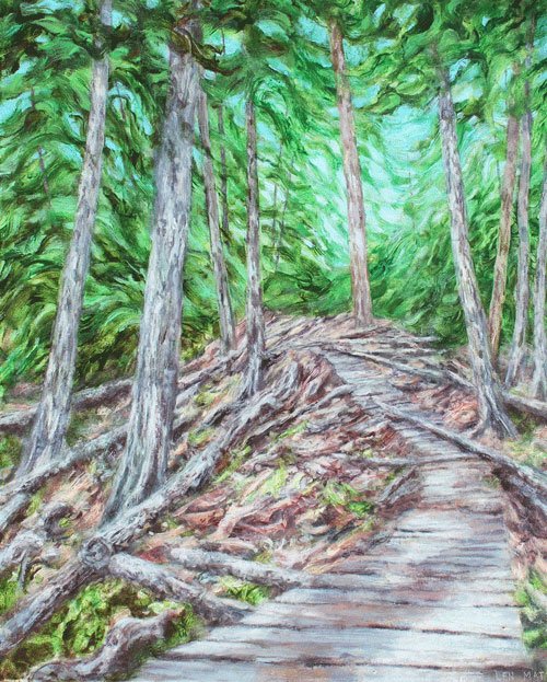 End of the Trail -Leonard Matte