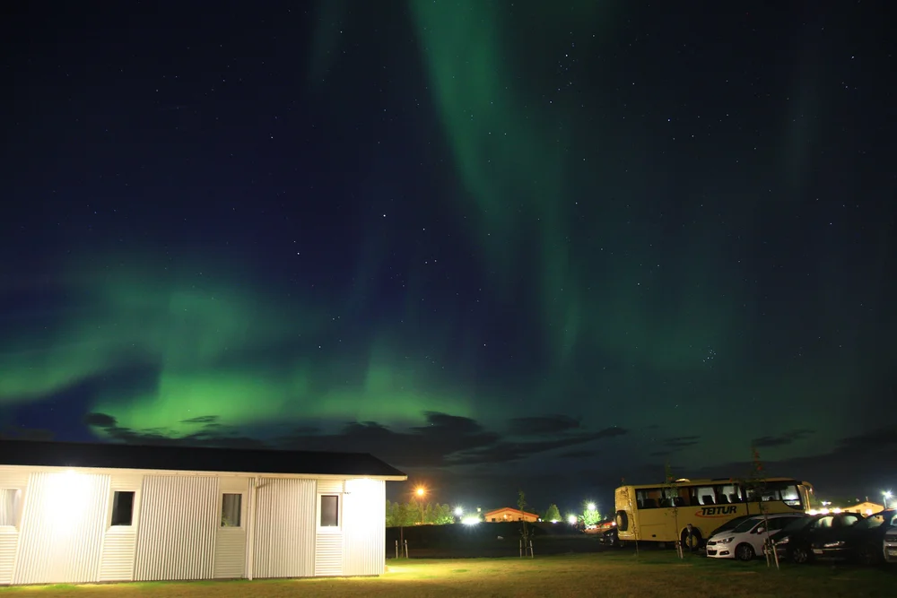 Northern lights in September