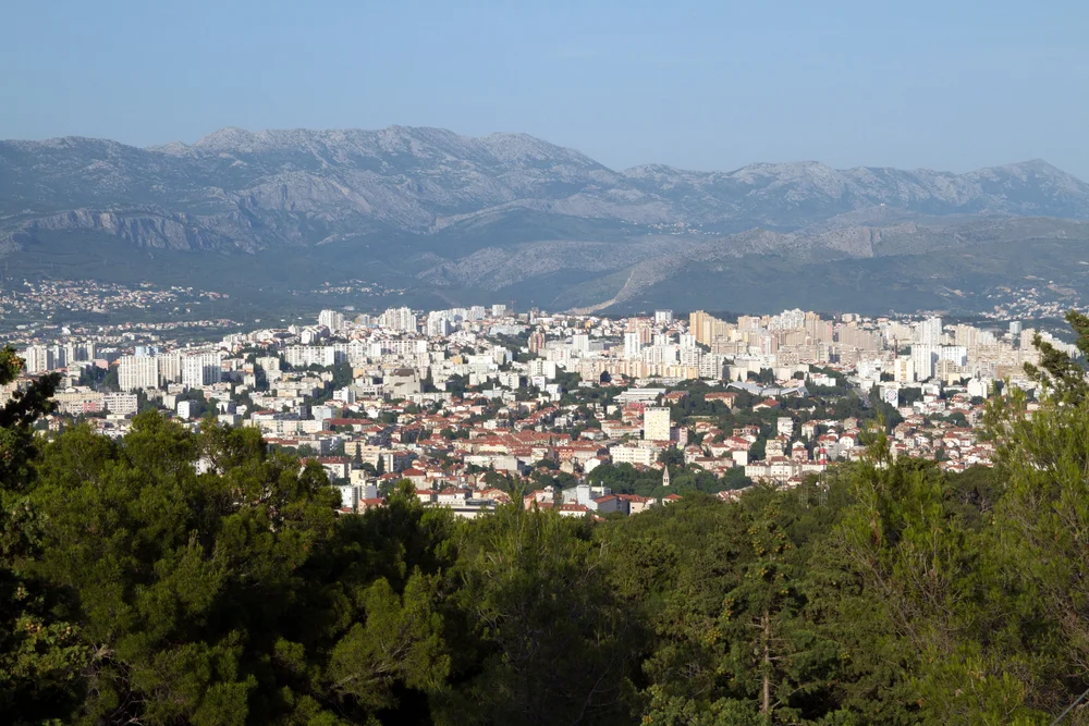 View from Park Marjan