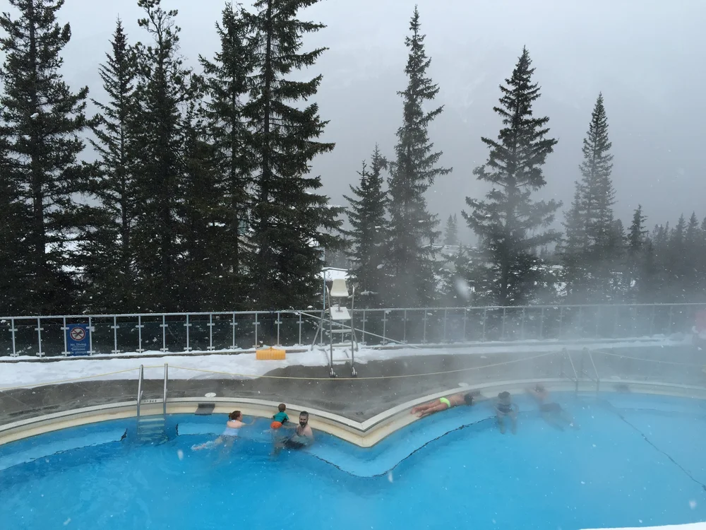 Banff Upper Hot Springs (Winter)