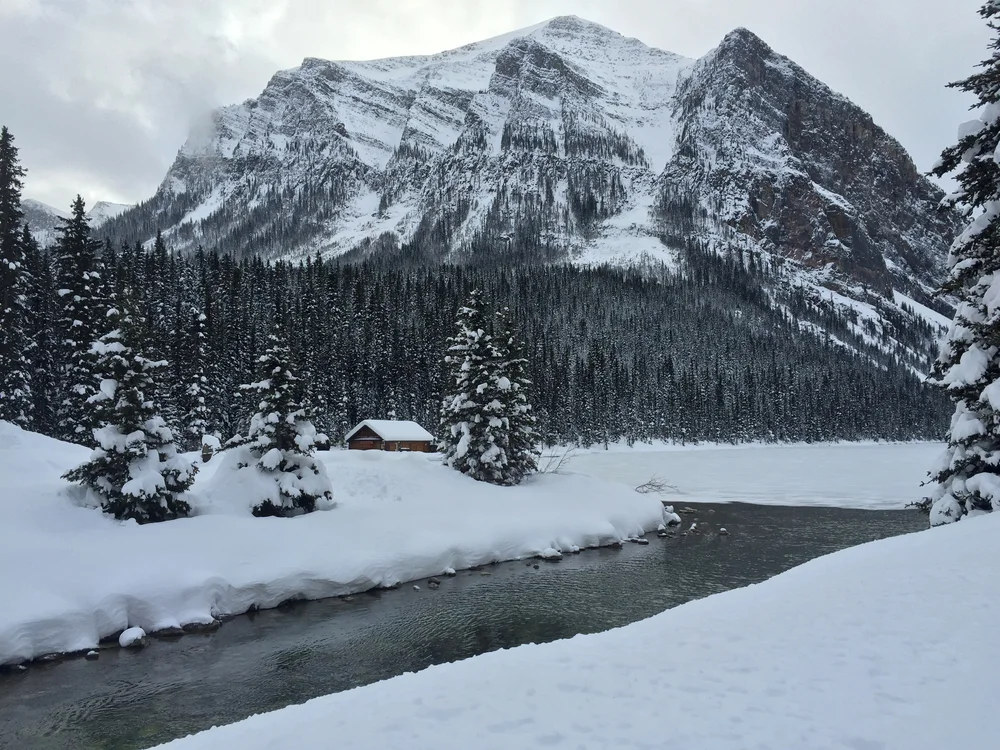 Lake Louise in winter