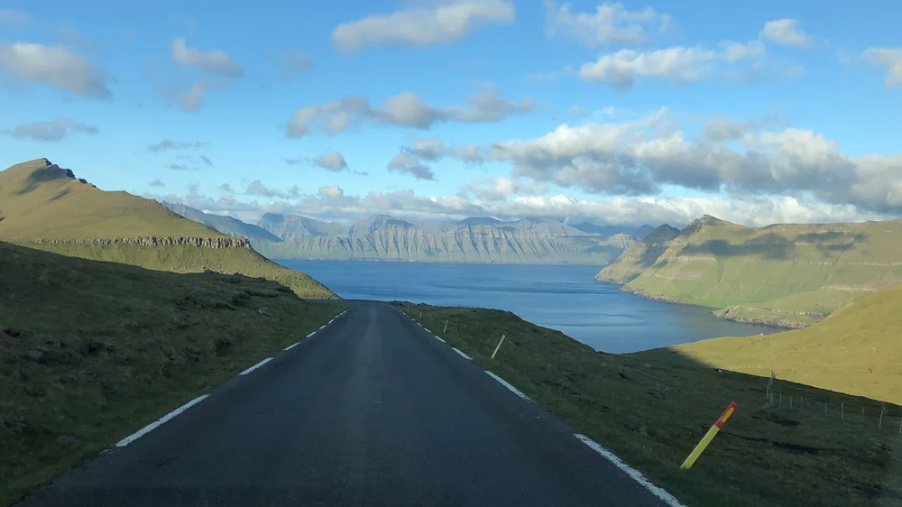 Driving in Faroe