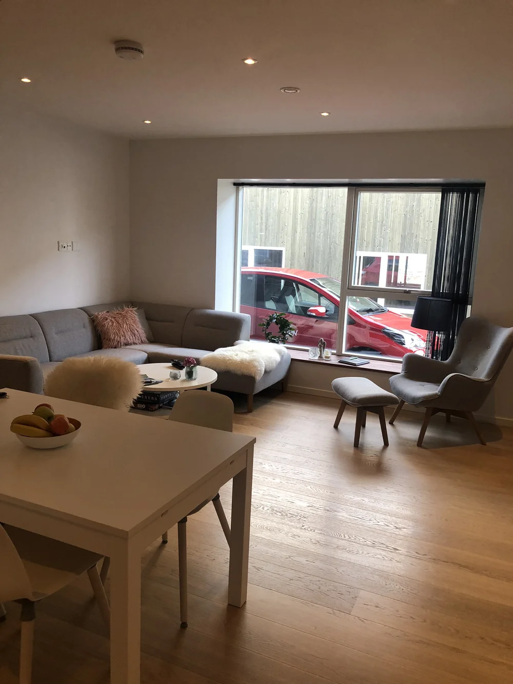 Our Airbnb living room