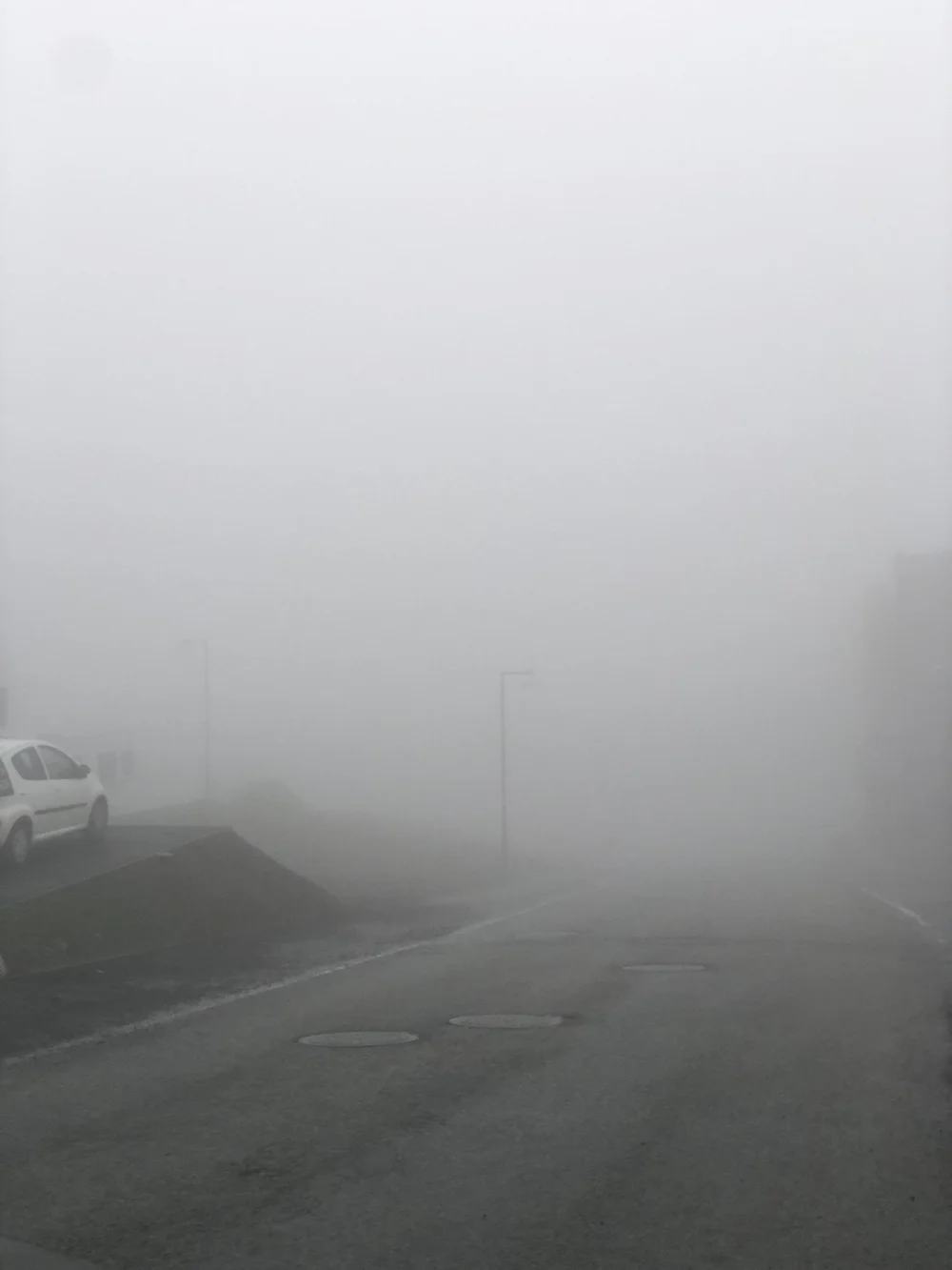 The fog is THICK here