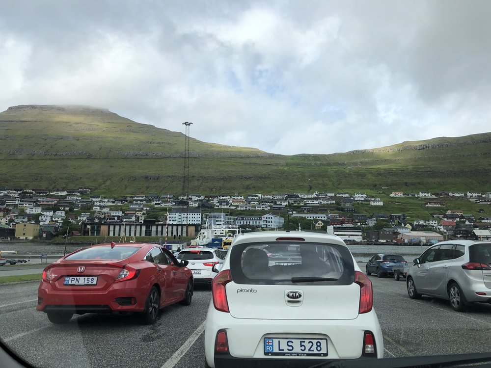 Waiting for the ferry