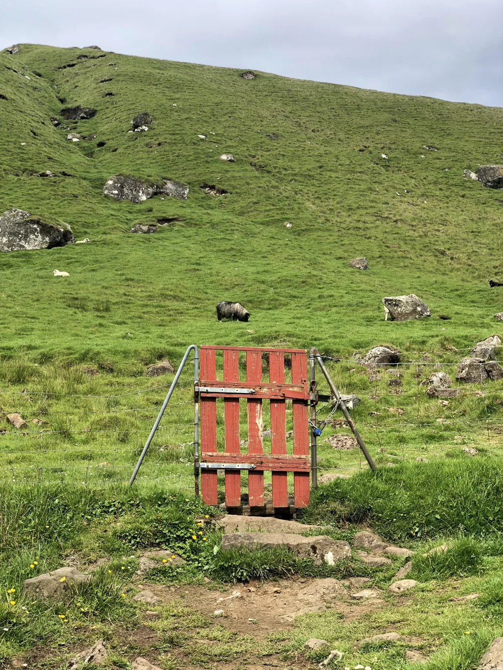 The start of the trail